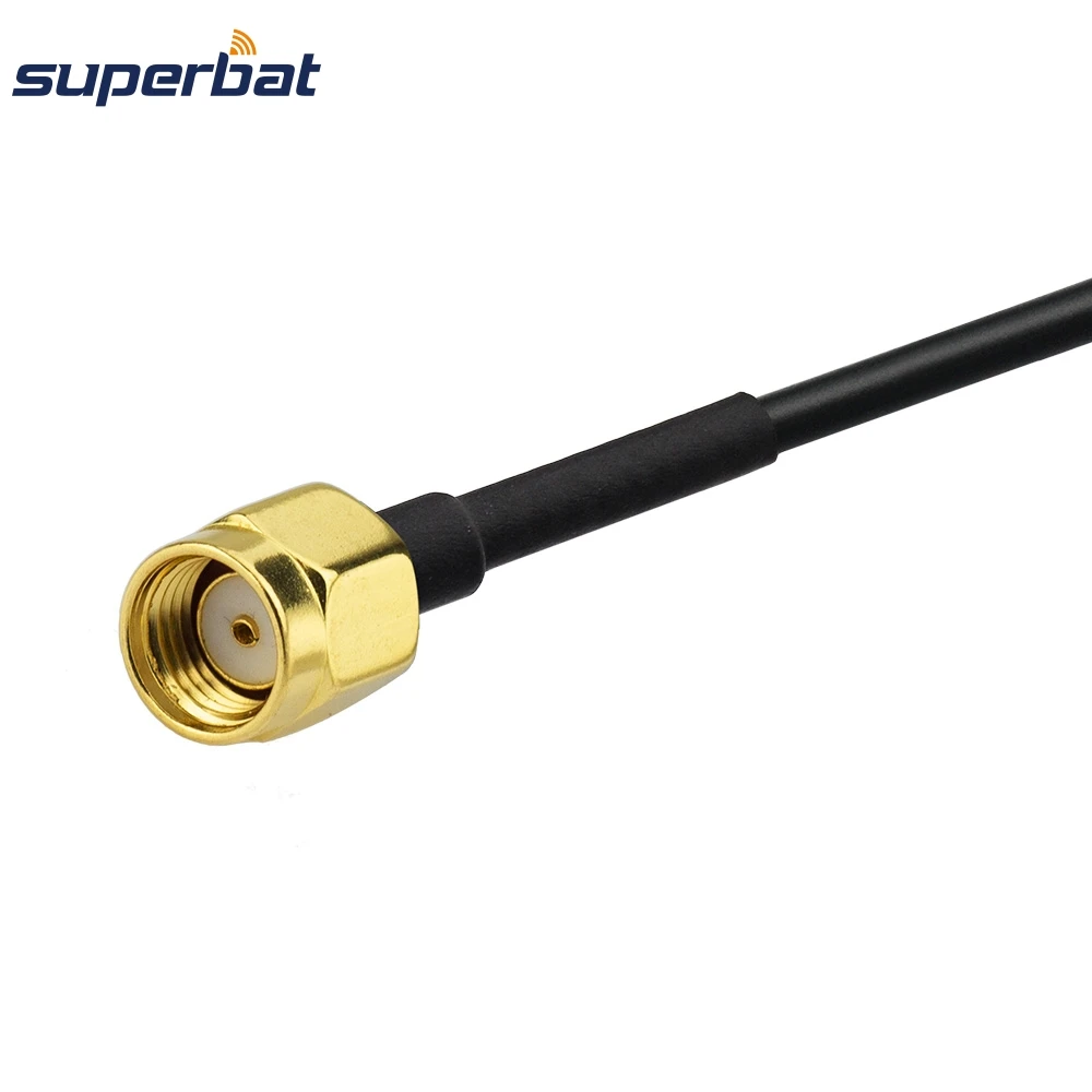 Superbat RP SMA штепсельная Вилка для N типа вилка разъем RG174 коаксиальный РЧ свиной