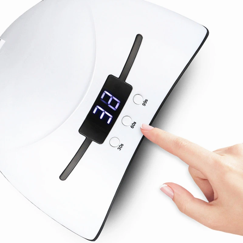 36W UV Lamp LED Nail Dryer For All Gels Polish Sun Light Infrared Sensing Timer Smart LCD Display Manicure | Красота и здоровье