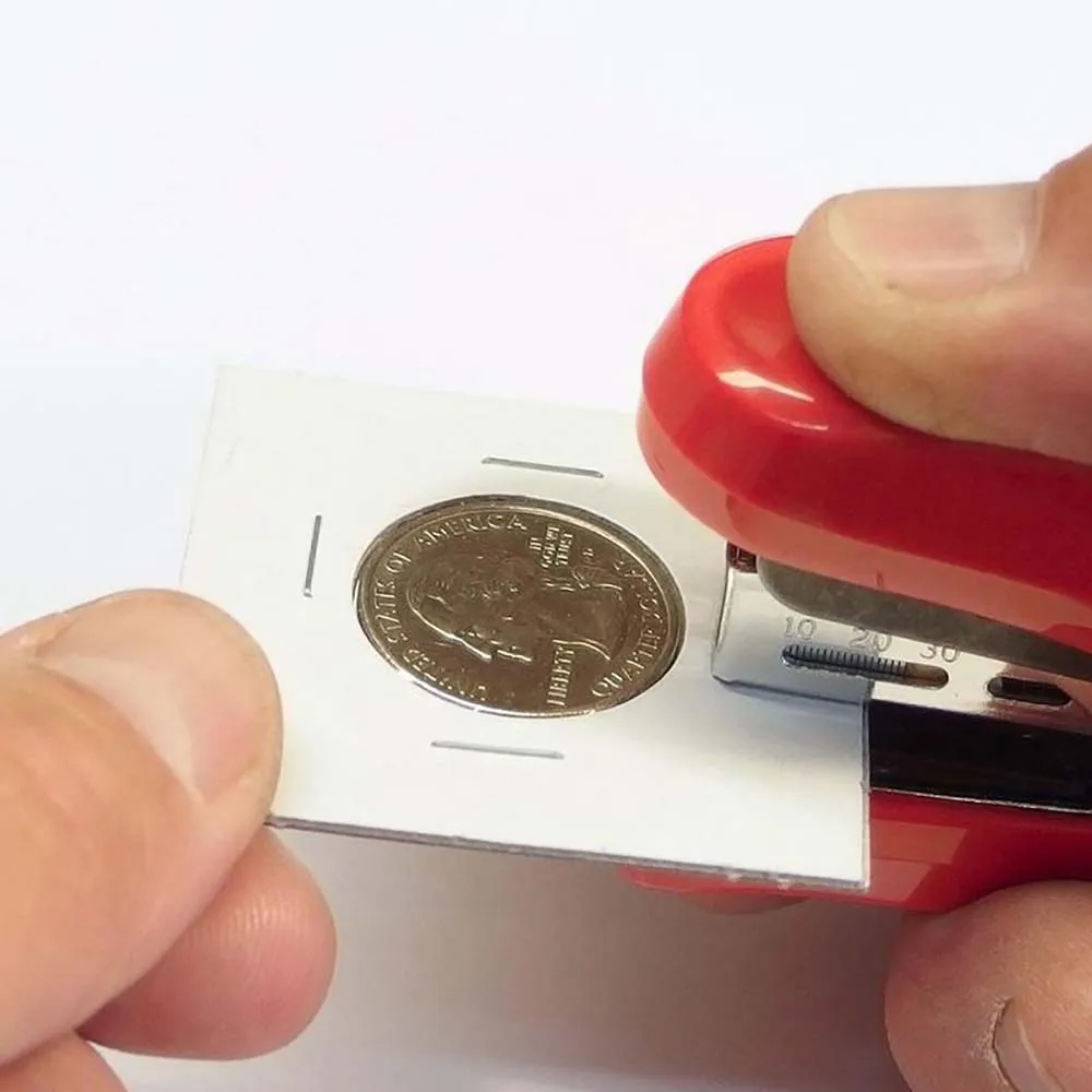 

50pcs/pack 40mm Assorted Mylar Cardboard Coin Holders Lighthouse Cover Case Storage