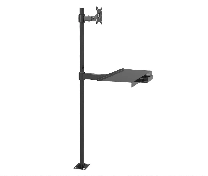 Эргономичный держатель монитора со свободным подъемом и полным вращением с