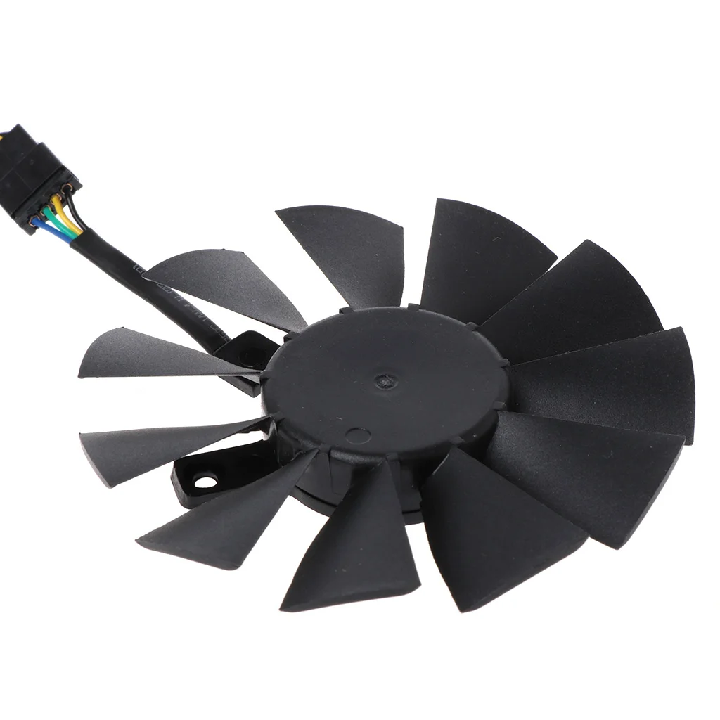 75 мм PLD08010S12HH 0.35A охлаждающий вентилятор для видеокарты MSI GTX|Кулеры и системы