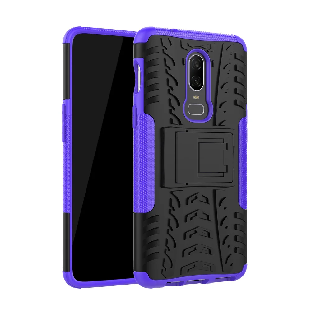 Чехол для One Plus 7 Pro 6 6T 5 T, сверхпрочный армированный Гибридный Твердый Пластик, мягкий силиконовый чехол для OnePlus 7T 5T 6 T, держатель для телефона