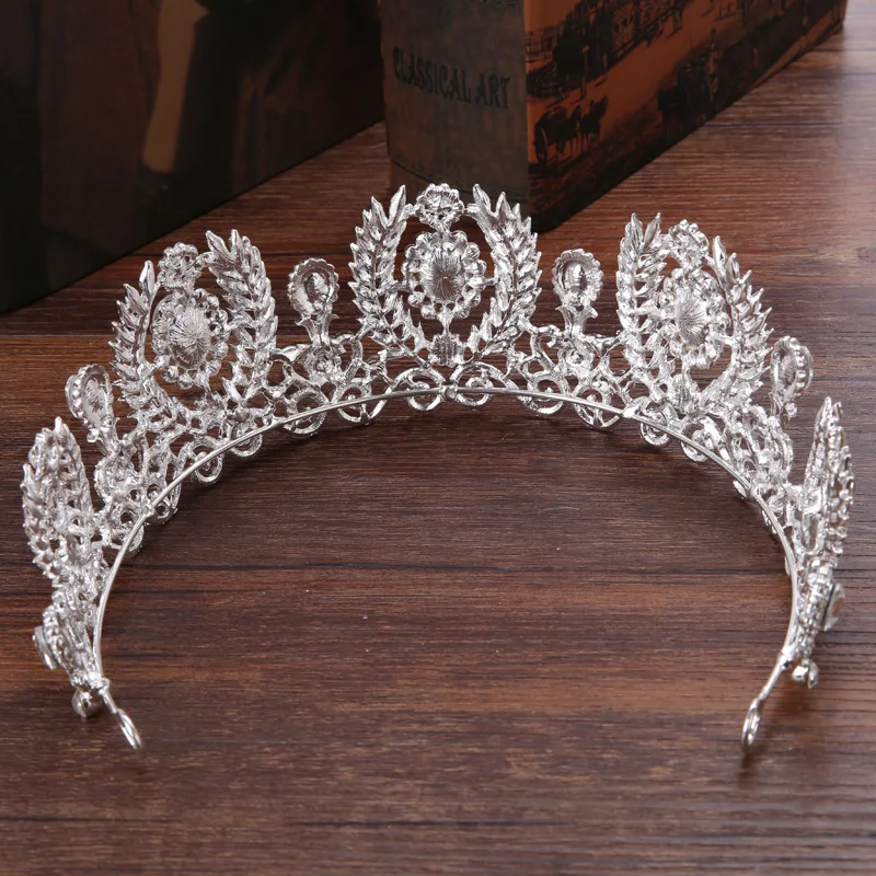 Новый головной убор невесты барокко Изысканная Корона Принцесса платье
