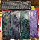 1 шт., материал ручки для ножей C-Tek, материал для изготовления ножей сделай сам, материал для рукоделия, змеиная кожа, сотовая смола, материал для нашивка в виде номерного знака 120x40x8 мм