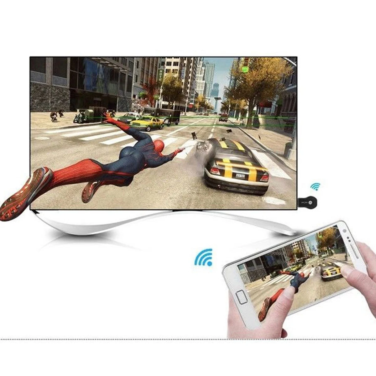 SOONHUA 2 4G беспроводной WiFi Дисплей приемник 4K 1080P HDMI ТВ-карта Поддержка DLNA AirPlay Miracast