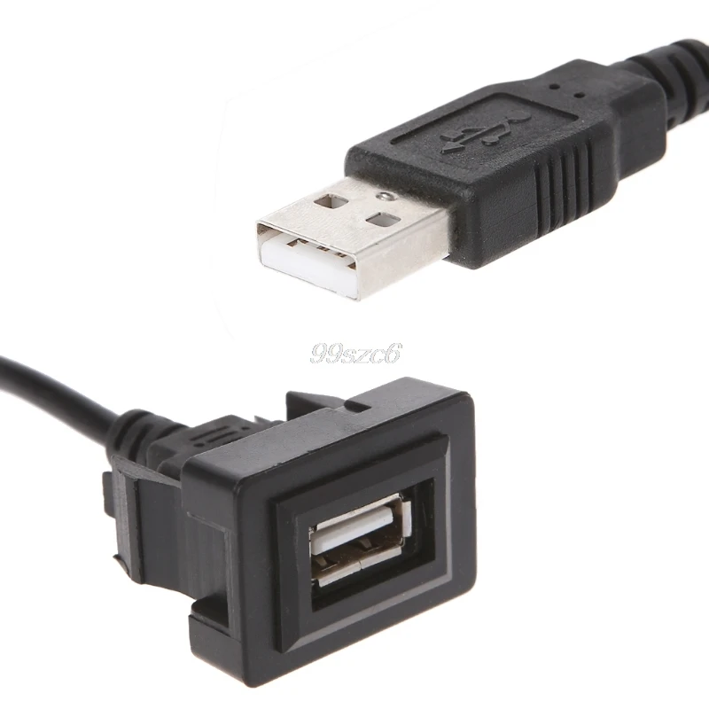 Кабель USB порта AUX 12 24 В шнур адаптер для зарядки Toyota Vios/Corolla|Кабели адаптеры и