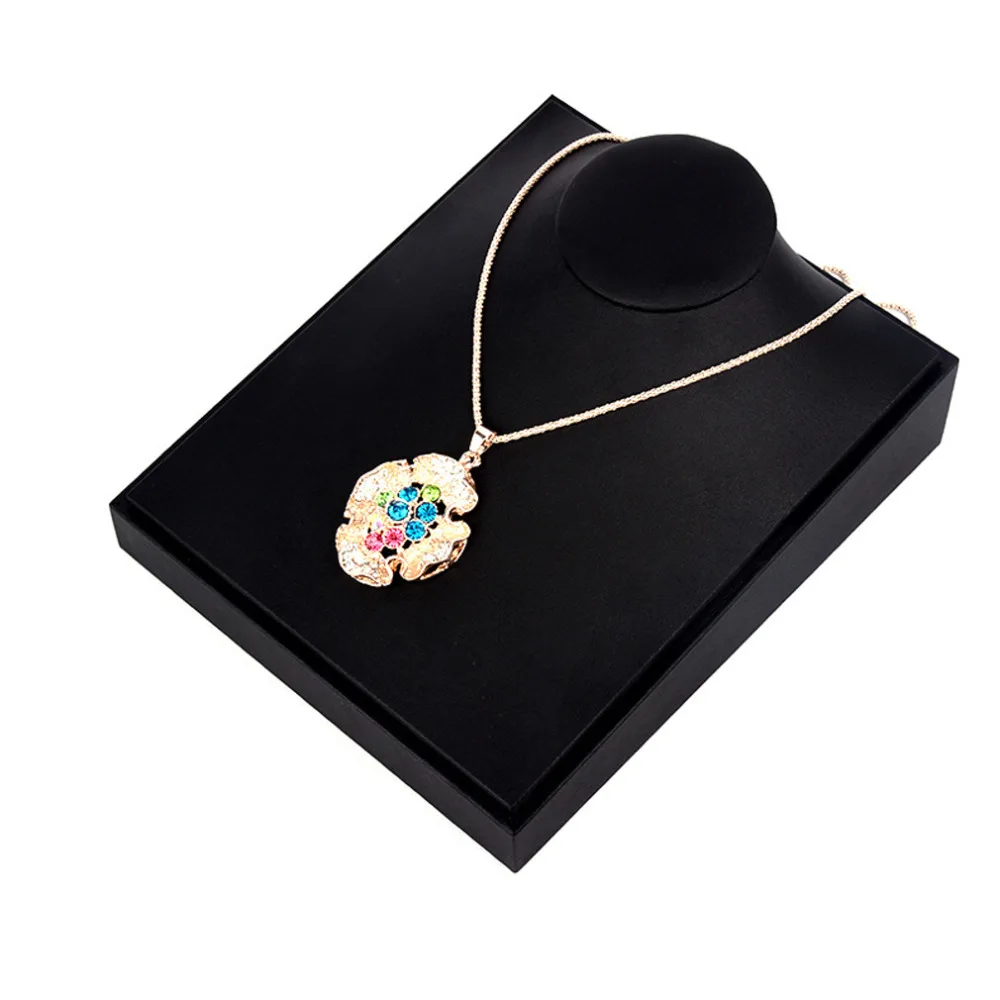 

Hot Sale Black 22*18*9cm Necklace Jewelry Pendant Display Stand Holder Show Decorate Retail
