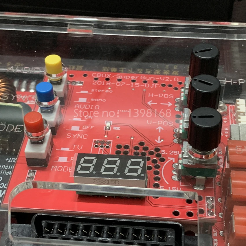 V2.0 JAMMA CBOX/Super Gun Конвертер доска в SNK D15P Joypad& Saturn геймпад для JAMMA PCB box MVS материнская плата
