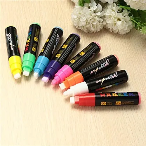 Highlighers 8 Pcs стирающиеся ручки Great для классных классов нетоксичные безопасные и