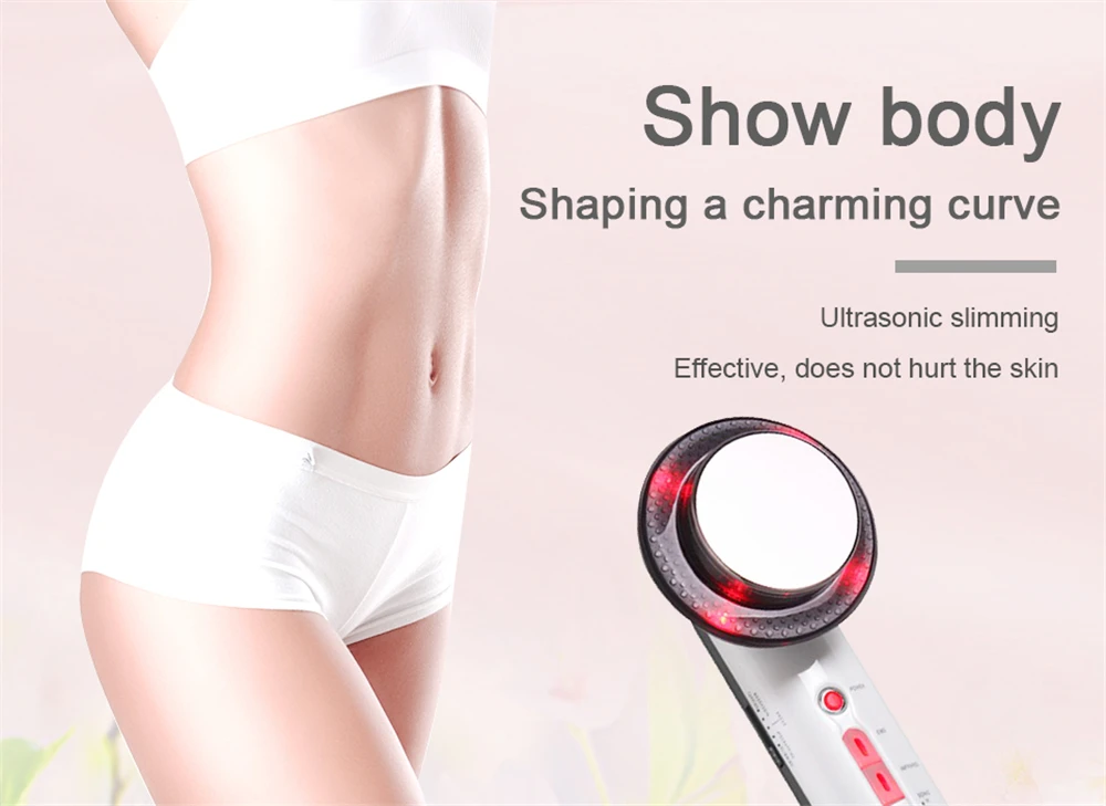 Антицеллюлитный массажер для лица Ultrasonido Lift Maigrir Papada Odchudzanie Slimmer Massage Visage Masseur Wrinkle Appareil Celulit