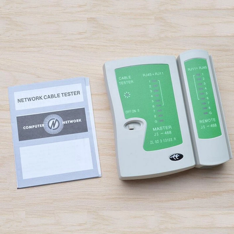 1 Piece RJ45 RJ11Cat5 Cat6 LAN Cable Tester Handheld Network Wire Telephone Line Detector Tracker Tool kit | Компьютеры и офис