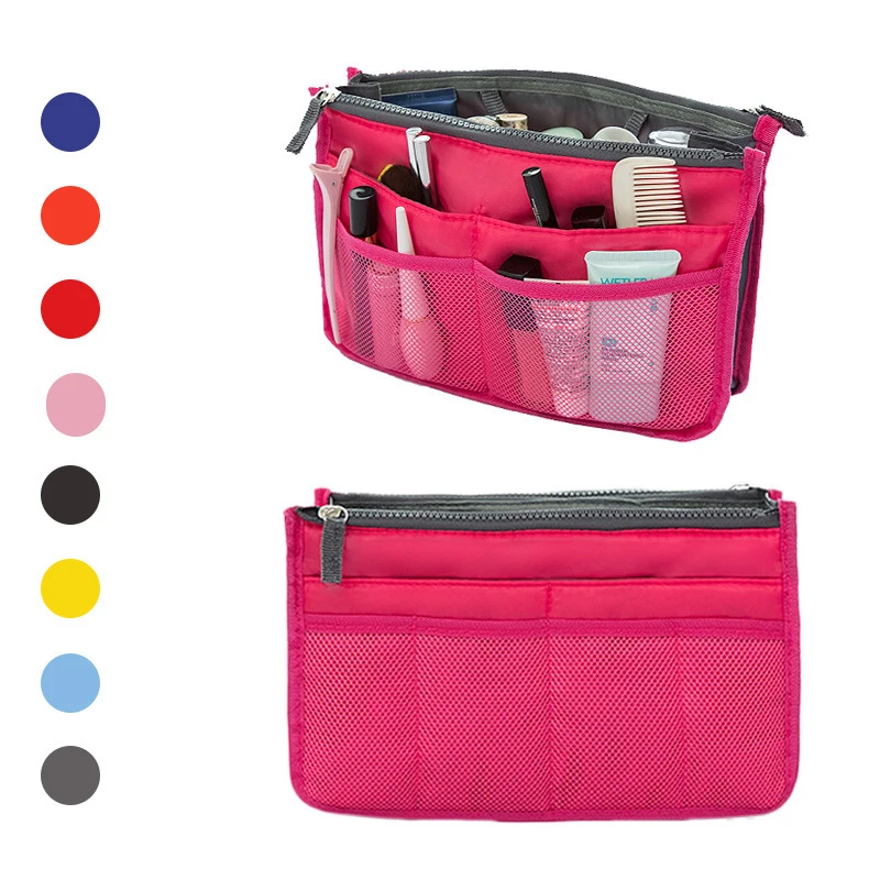 Косметичка органайзер вставляемая сумка Органайзер многофункциональная