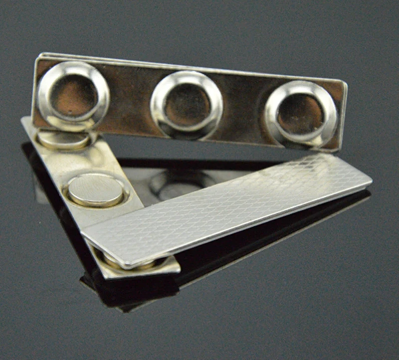 10 шт. металлический магнитный держатель для значков