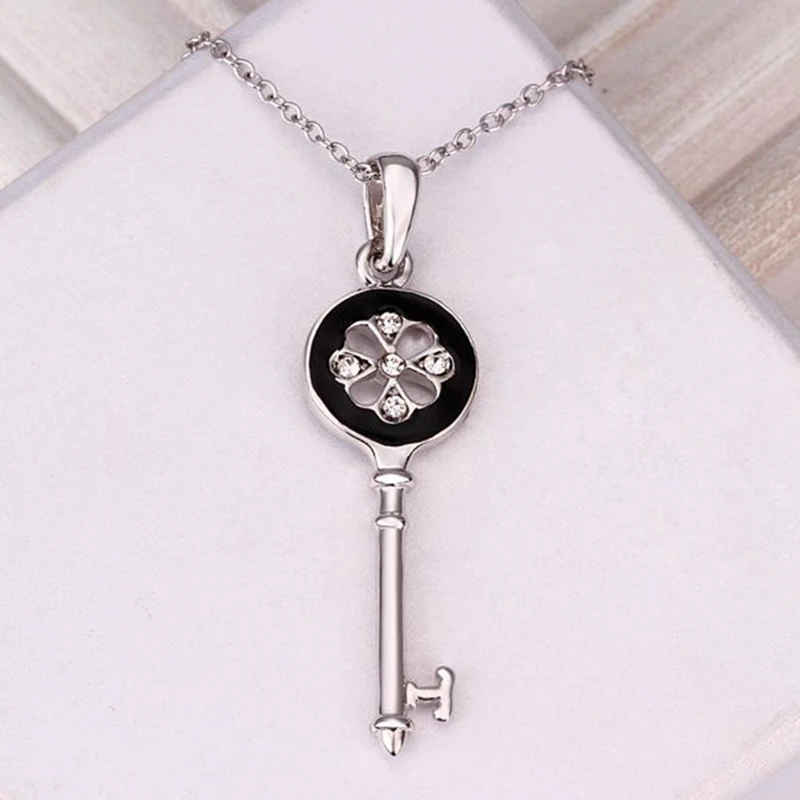 Новый 2016 ожерелье женщины ювелирные изделия 18 К золотые ожерелья и подвески LECJUGBH