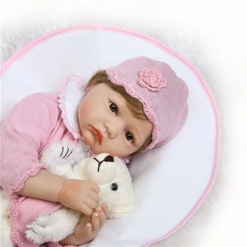 Настоящее прикосновение 22 &quot55 см Силиконовые bebes reborn bonecas для новорожденных с