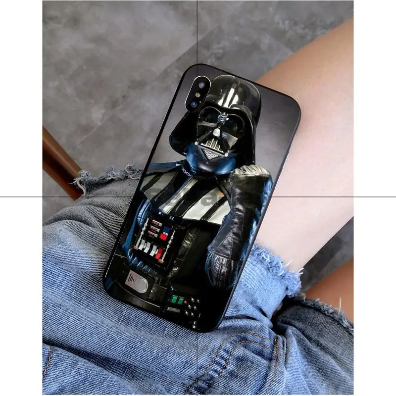 A3 Babaite Darth vader star wars умный чехол черный мягкий чехол для iPhone X XS MAX 6 6s 7 7 plus 8 8 Plus 5 5S SE XR - Цвет: A3