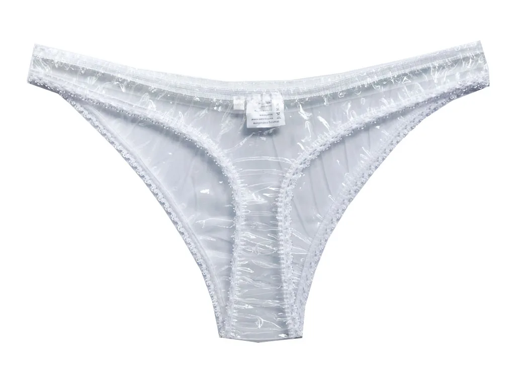 ABDL взрослый ребенок Сисси ПВХ стринги Нижнее белье T-09