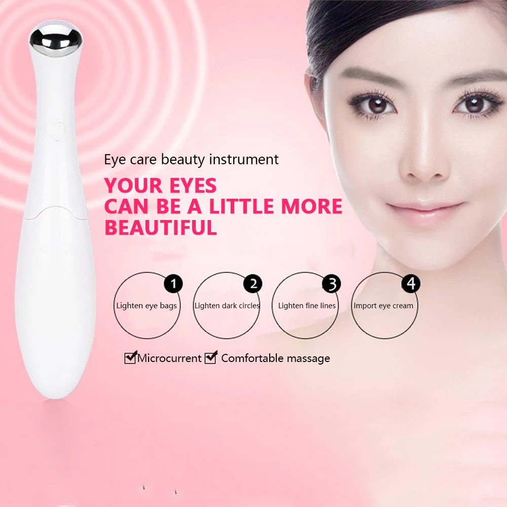  Eye Massager Beauty Instrument Electric Anti-Wrinkle Dark Circle Remover Reduce Eyes Puffiness | Красота и здоровье