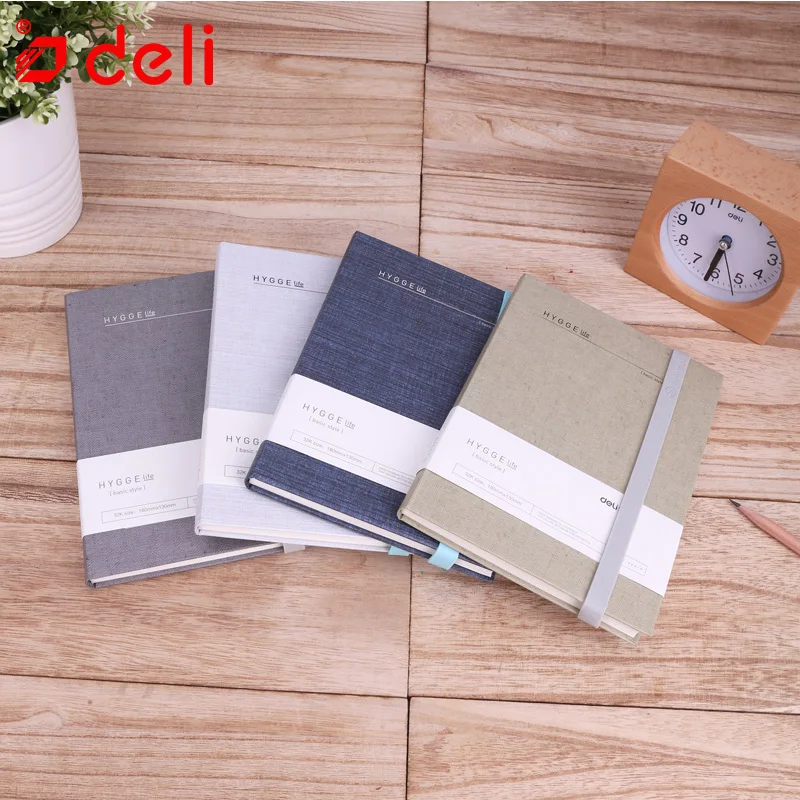 Deli 1 шт. 32 к ручная книга 130 мм * 180 записная книжка планировщик Дневник Журнал 96
