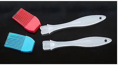1X Silicone Cleaner Brush kitchen wash tool Bread Pastry Tool Oil Basting Color sent by random | Дом и сад