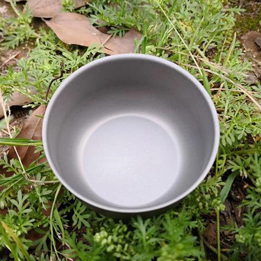 Титана мини чай кофе чашка воды Кубок для вина Открытый путешествия Туризм