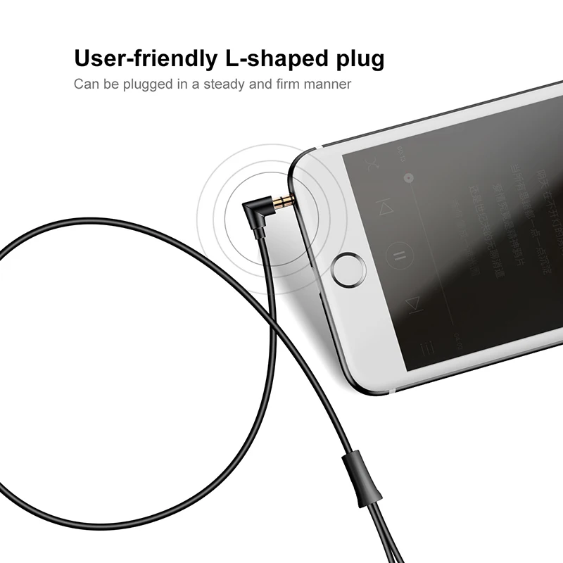Оригинальные наушники Baseus Hybrid Pro HD проводные вкладыши HiFi стерео металлическая
