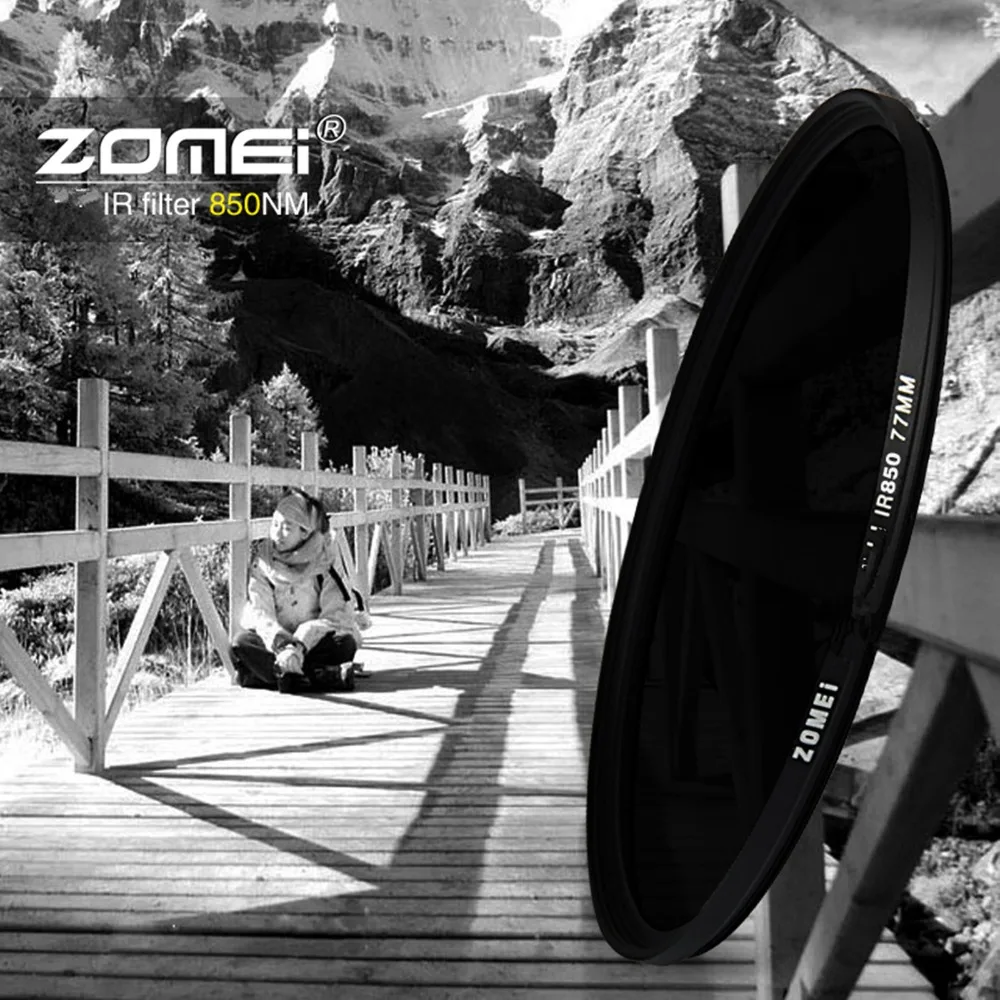 Zomei IR 72 720 нм IR72 X Ray инфракрасный фильтр объектив для зеркального фотоаппарата