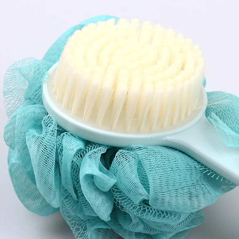 Многофункциональная Мочалка для ванной сухая щетка дома длинная ручка мягкая