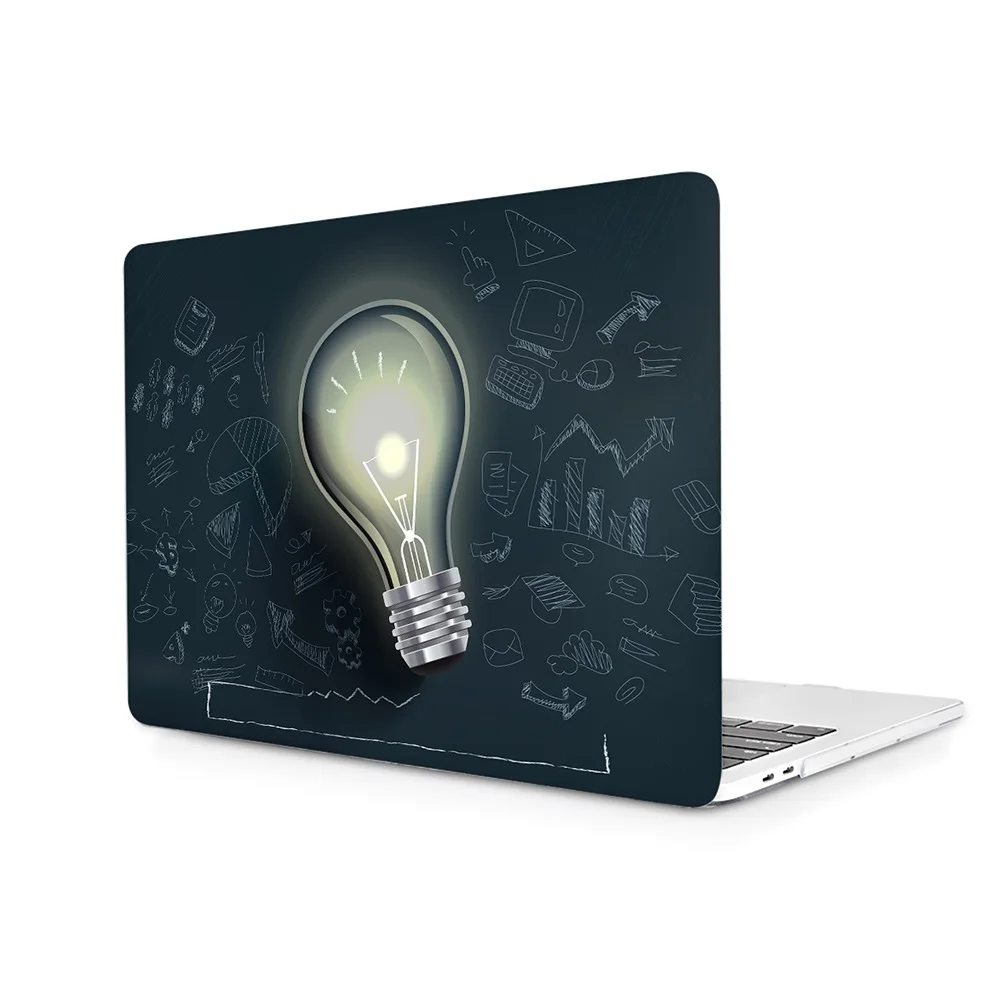 J180 Инновационный жесткий чехол с лампочкой для Macbook Pro 13 15 дюймов A1706 A1707 Touch Bar& retina display Air 11 12 13 - Цвет: J180