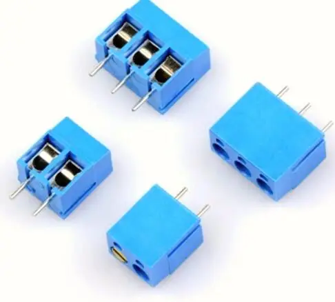 10 шт. x KF301-5.0 2/3Pin 5 0 мм Шаг 2/3/4 Pin 2/3 прямой штырь 300 В 16A PCB винтовой клеммный блок