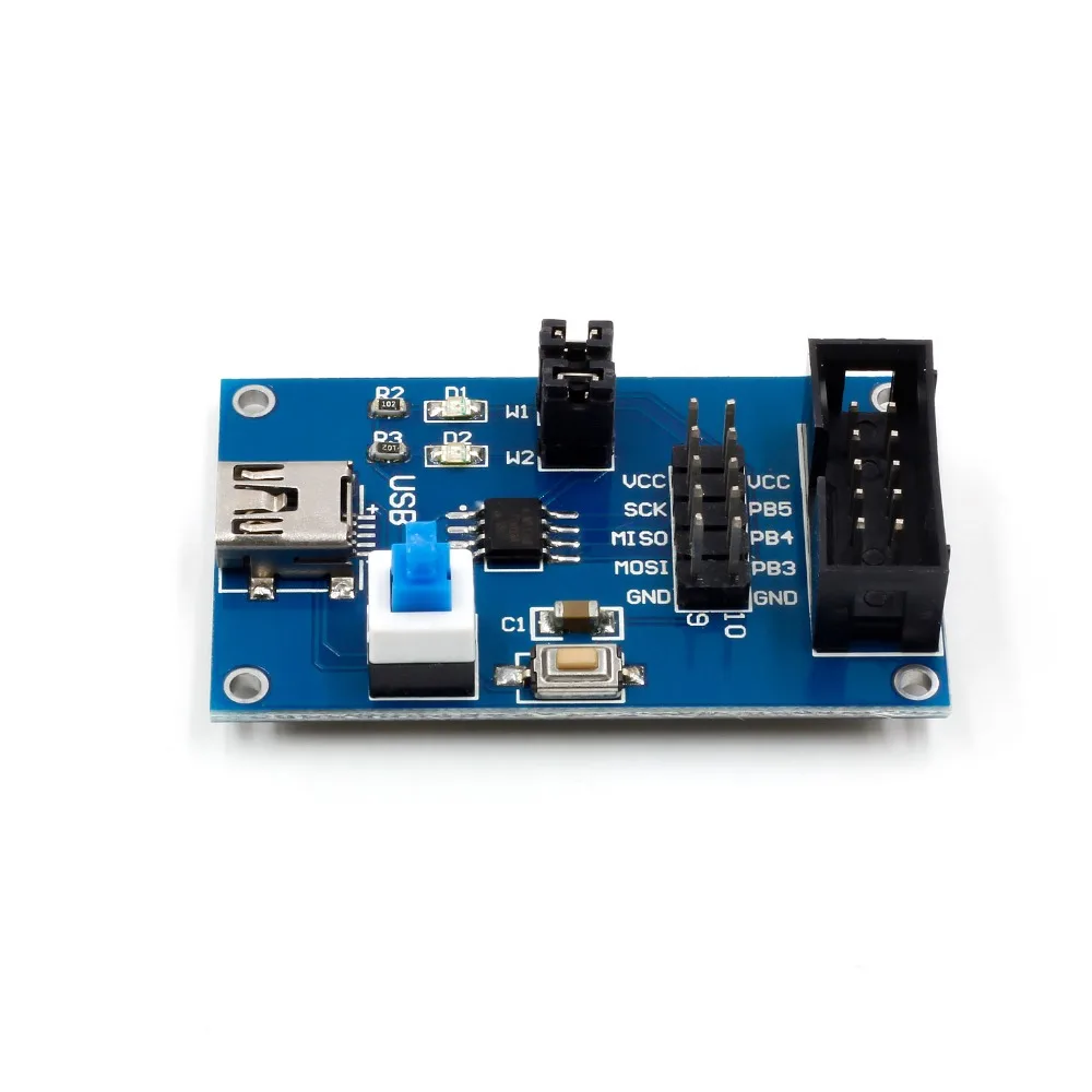 1 шт. ATtiny13 AVR макетная плата основная минимальная система | Электронные компоненты