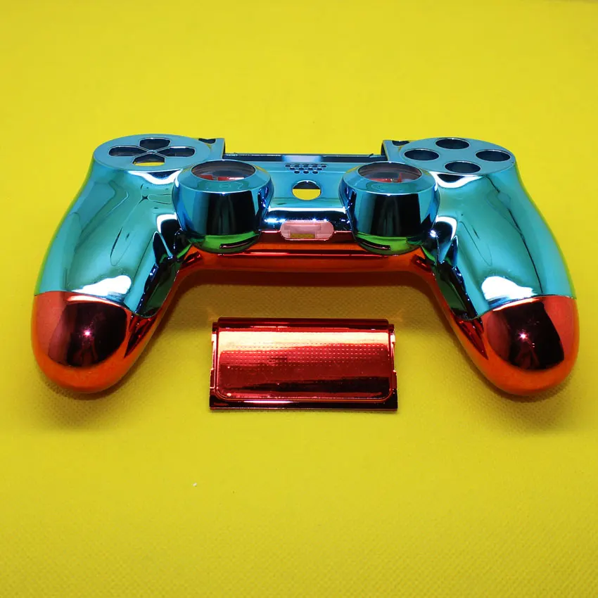 Cltgxdd 16 видов цветов весь корпус оболочка для sony PS4 для Playstation 4 беспроводной контроллер замена - Цвет: F