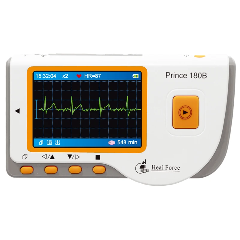 Heal Force Prince 180B программное обеспечение USB Портативное домашнее сердце ЭКГ ручной