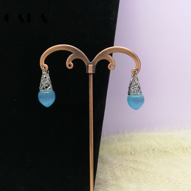 Новое поступление Женские винтажные серьги из нержавеющей стали 316 золотого