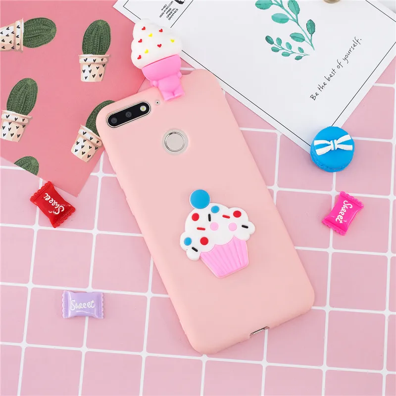 Мягкий чехол из ТПУ для huawei honor 7A Pro, чехол 5,7 дюйма, чехол для huawei Y6, Мультяшные куклы, игрушки, чехол для телефона s