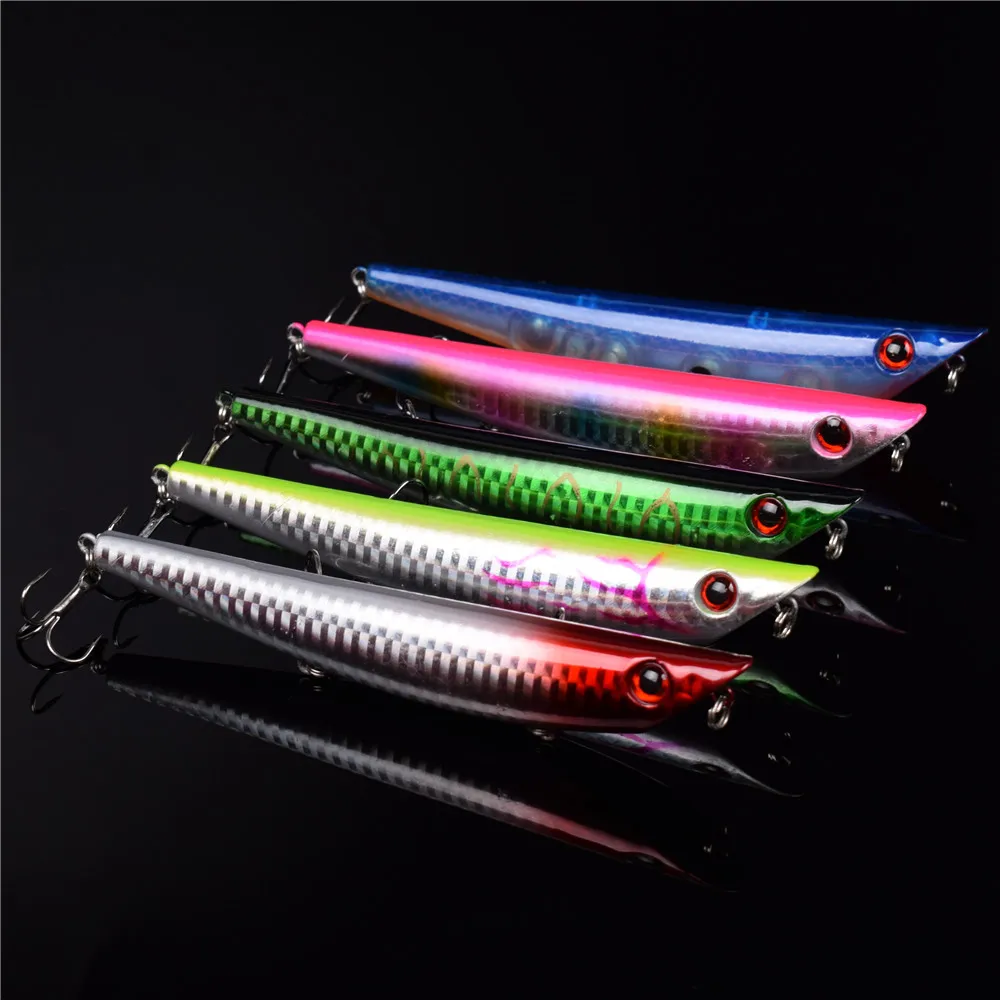 Free Shipping 1pcs new classic Pompa bait plastic bright color 5 road sub-bait 17g / 12cm 6 # hook peche crankbait pesca | Спорт и