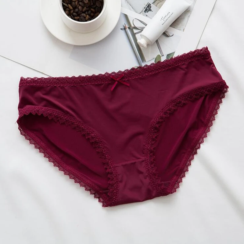 

LUOCHEN Panties tanga Cotton Underwear Briefs Lingerie Breathable Panty Intimates ropa interior femenina underwear women S1911
