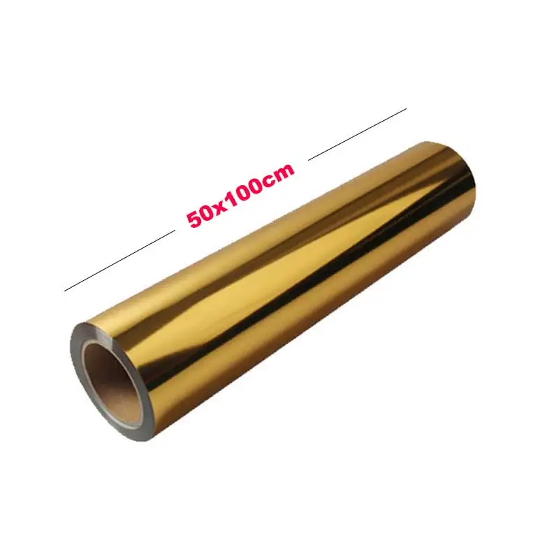 Металлическая теплопередача винилового железа на виниле для футболок 50Х100 см