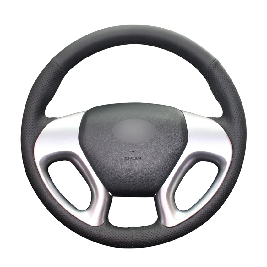 Сделай Сам черный кожаный чехол из микроволокна для Hyundai ix35 2011 2015 Tucson 2 2010 2012 2013