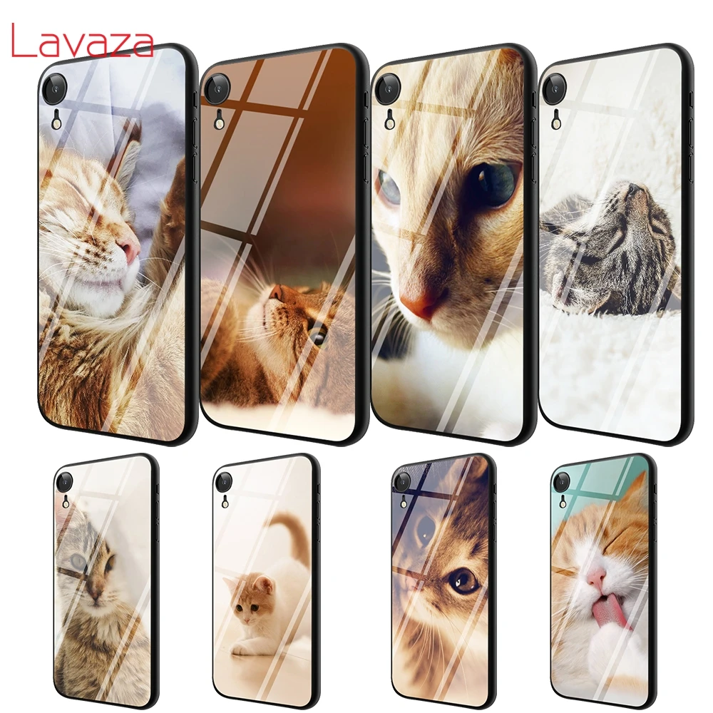 Чехол Lavaza T24 из закаленного стекла ТПУ для iPhone 6 6S 7 8 Plus 5 5S SE XR X XS 11 Pro MAX | Мобильные