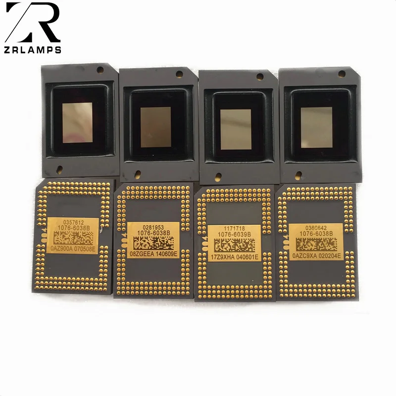 Новый чип ZR DMD 1076 6319 Вт 6318 6328 6329 632AW 631AW 6039B 6439B 6139B 6138138b|Лампы для проекторов| |