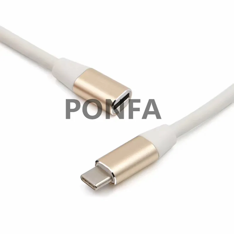1 м usb type C Удлинительный кабель USB 3,1 Дата-видео кабель USB-C мужчин и женщин расширение провода УДЛИНИТЕЛЬ шнур разъем