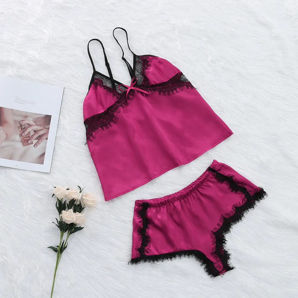 Женское нижнее белье Babydoll G String размера плюс ночное комплект из 2 предметов