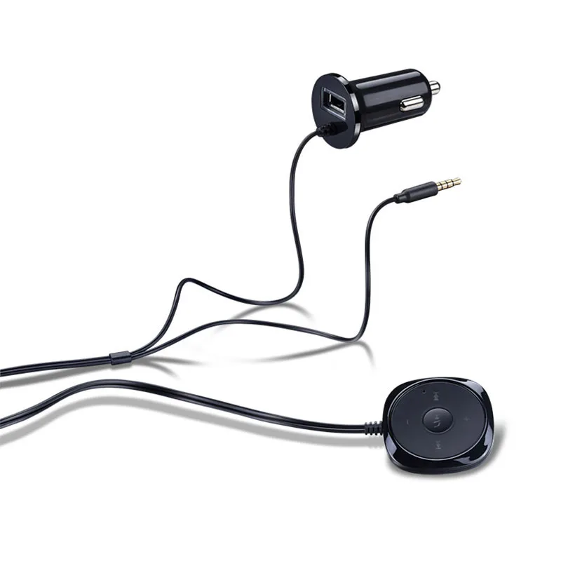 Магнитная база громкой связи Bluetooth автомобильный комплект MP3 A2DP 3 5 мм AUX аудио