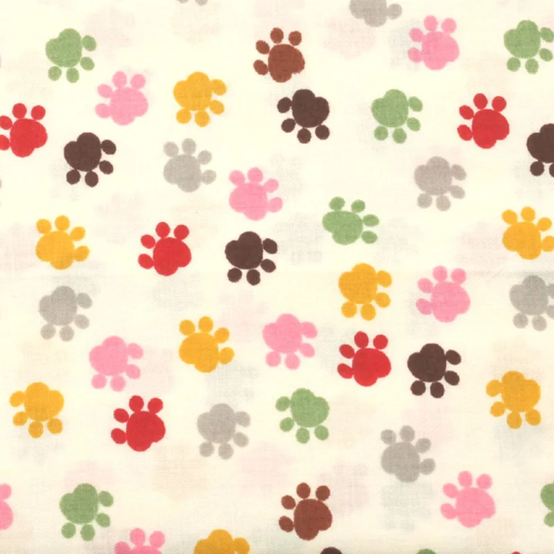 В 2017 году 5 шт. хлопчатобумажная ткань сова Медведь Кролик ноги толстые Quaters шитье