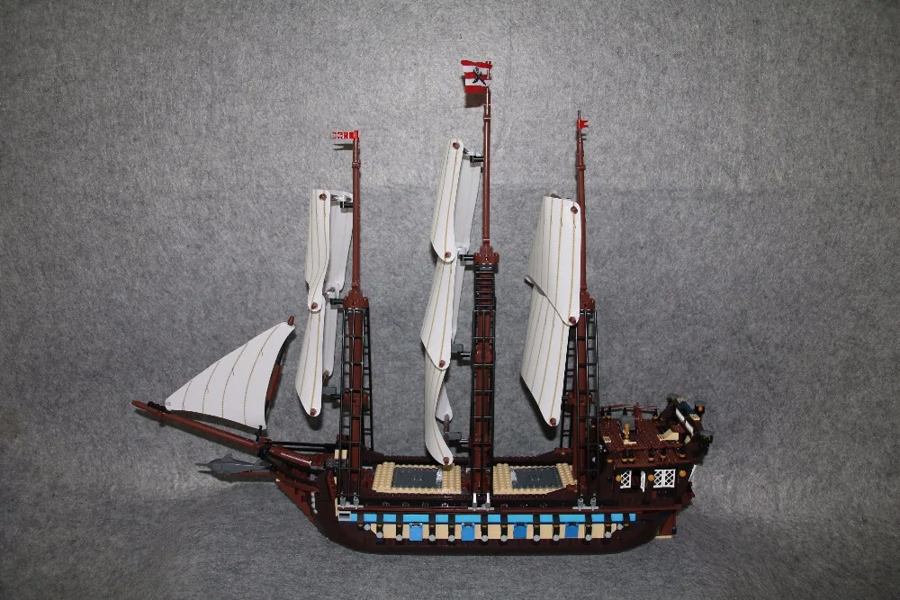 Новая серия пиратов имперская флагманская модель строительные блоки