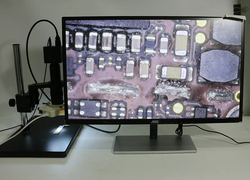 Цифровой электронный цифровой микроскоп SONY 1080P 4K UHD 8 Мп CMOS промышленный HDMI