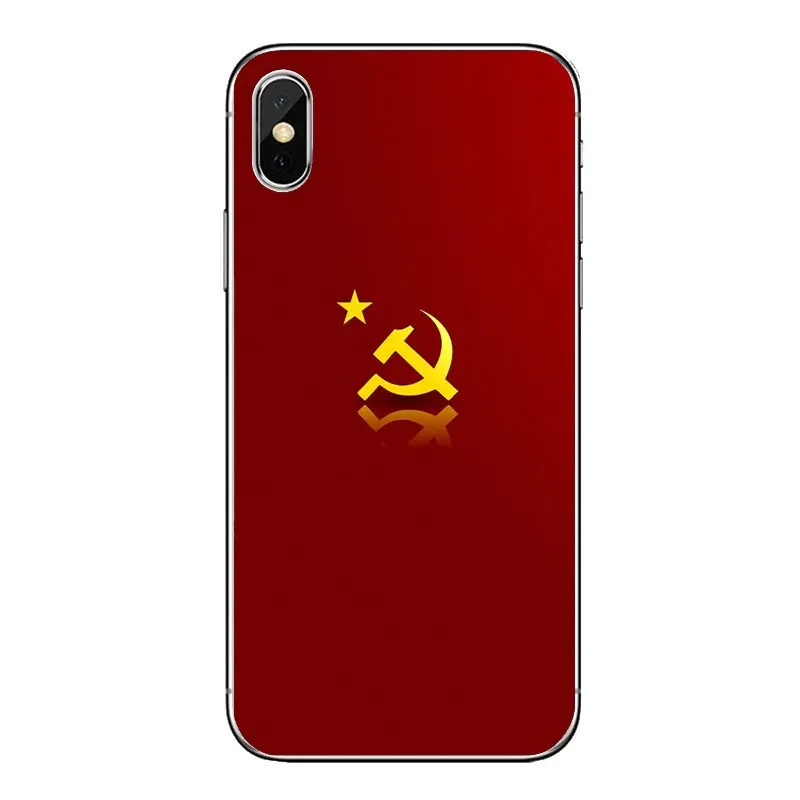Российский советский флаг баннер художественный плакат для Xiaomi Mi A1 A2 5X6X8 lite SE Pro Max