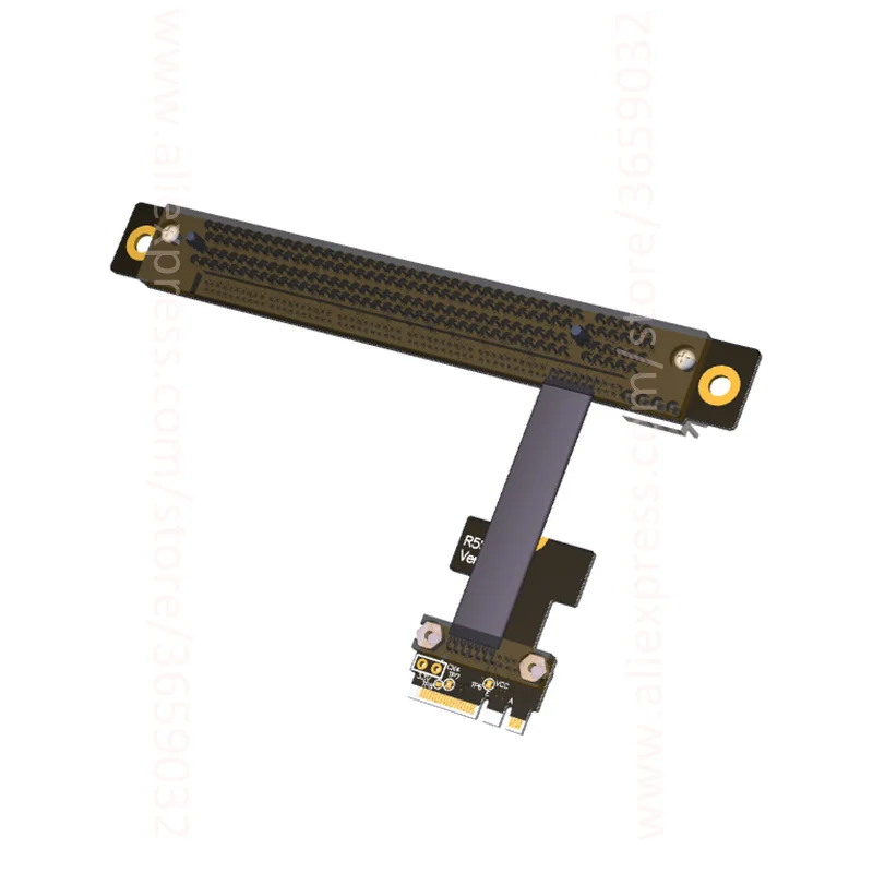 Riser PCI e x16 к M.2 WiFi ключ А. Е + е адаптер карты удлинитель Gen3.0 кабель M2 AE pcie 16x для E 1x 2x 4x
