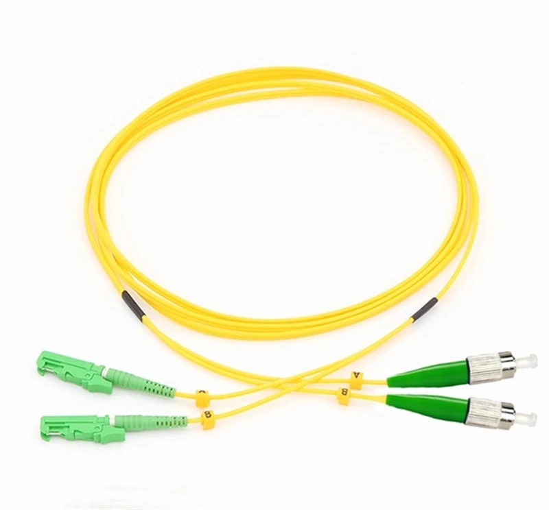 10 шт. 5 м E2000/APC волокна патч-корды SM Дуплекс LC ST SC FC UPC APC DX 9/125 Singlemode OS2 9/125um Бесплатная